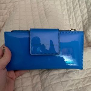 Blue stylish wallet